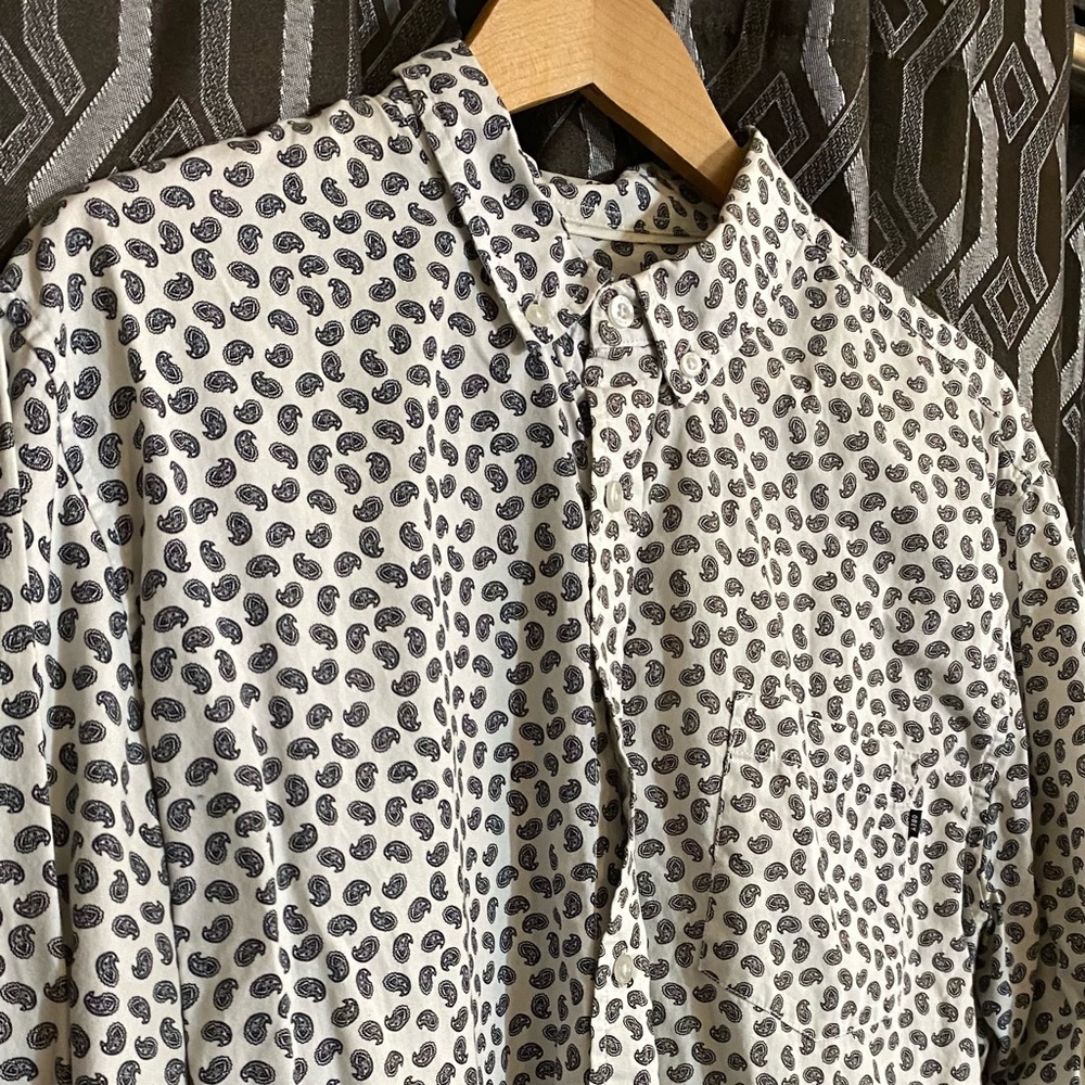 OBEY Long sleeve button down shirt